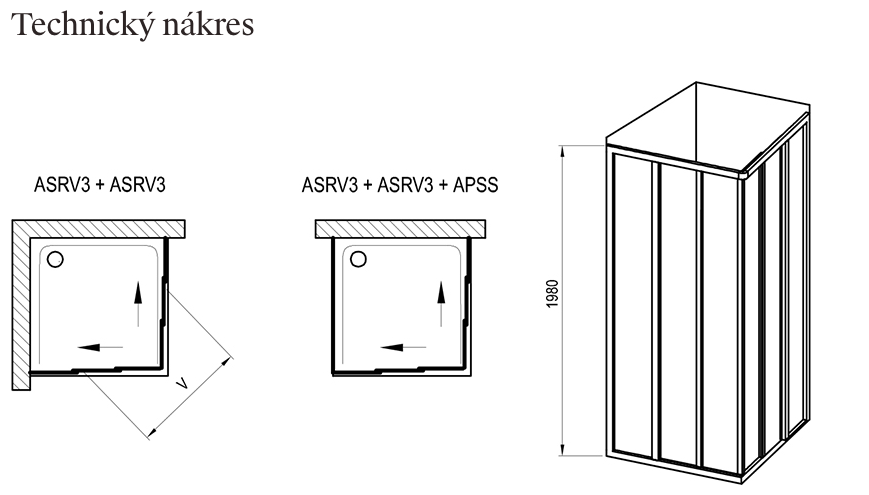 Supernova ASRV3+ASRV3-technicky-nakres